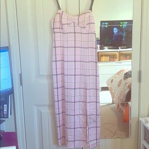 Urban Outfitters pink plaid dress